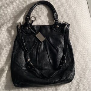 Marc by Marc Jacobs Black  Pebble Leather Bucket Bag